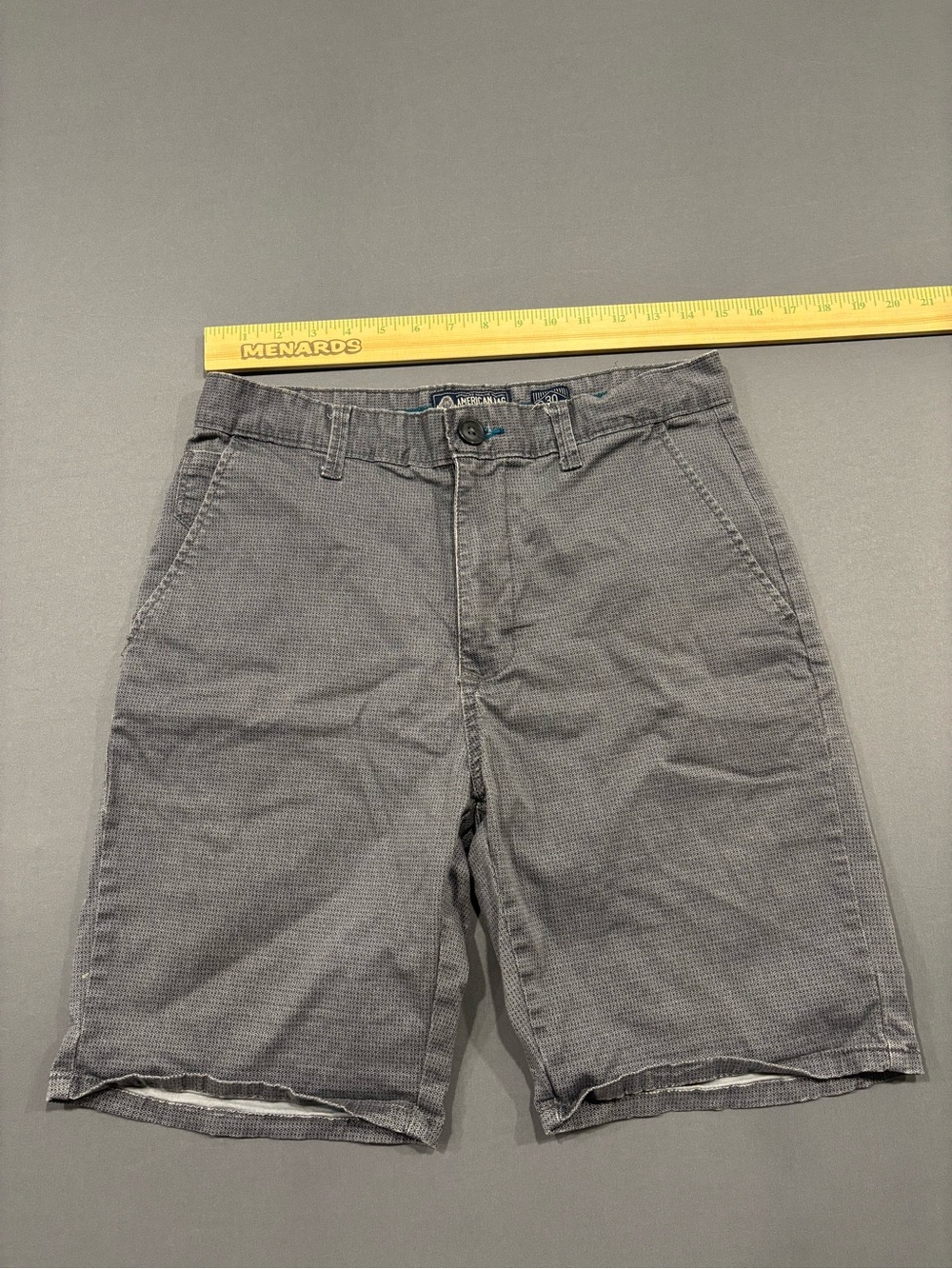 American Rag Gray Flat Front Men's Shorts